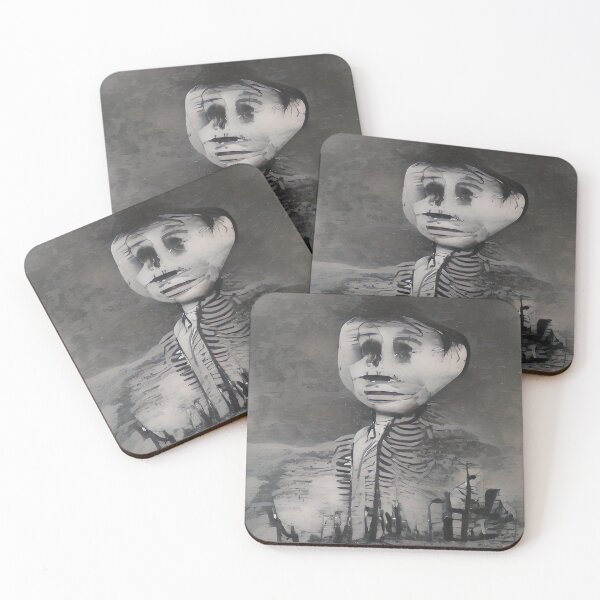 Item preview, Uncanny Valley Creepy Art designed and sold by CreepyKaleidopi.