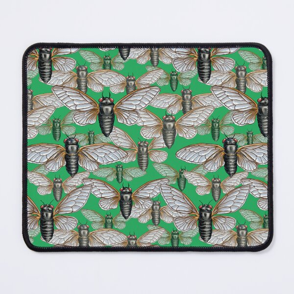 Item preview, Cicada Swarm in Leaf Green designed and sold by stephsmith.