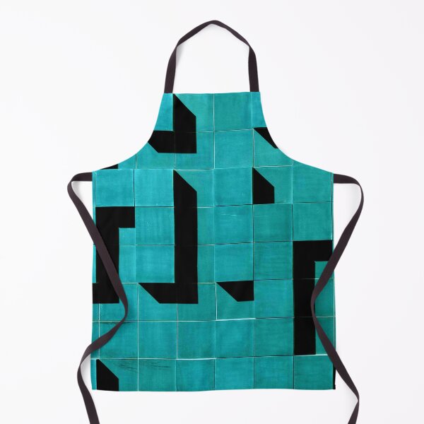 Item preview, PATTERN DESIGN STUDY #94 – Aqua Blue Cube Maze designed and sold by DEL-Productions.