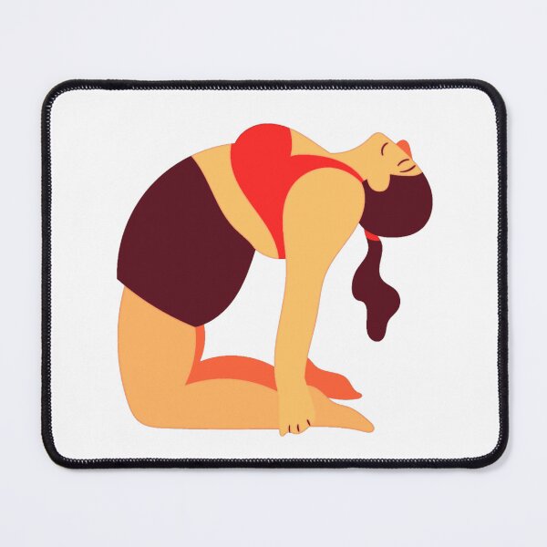 Item preview, Ustrasana - Camel Yoga Pose designed and sold by antevasinart.