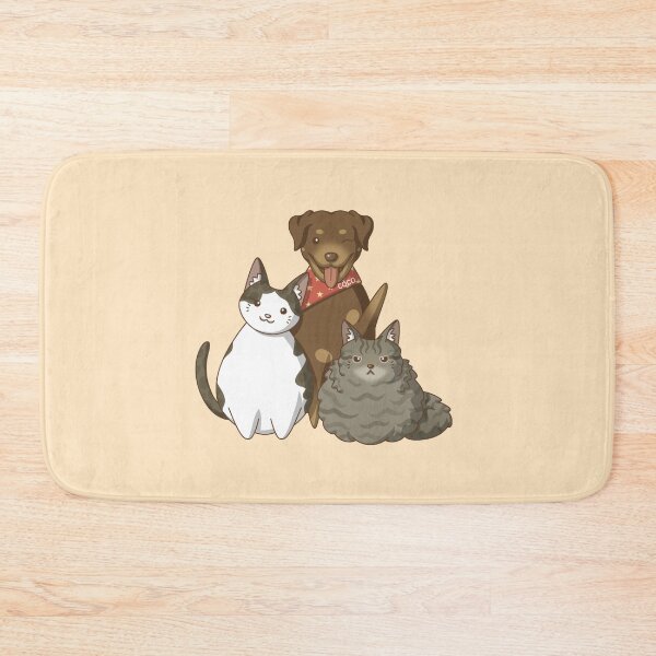 Item preview, Coco with her Cat Brothers designed and sold by Kyna Arts.
