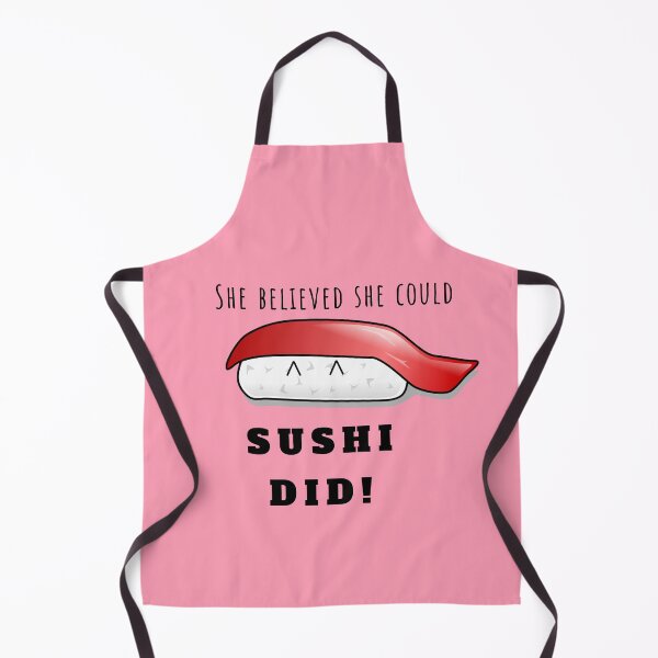 Item preview, She believed she could, Sushi did (black) designed and sold by Bash0sh0.