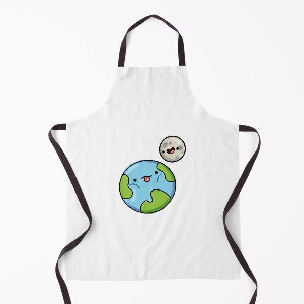 Item preview, Kawaii Earth and Moon designed and sold by kawaiilife.