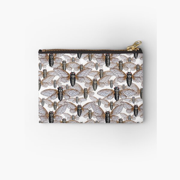 Item preview, Cicada Swarm in White designed and sold by stephsmith.