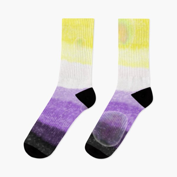 Item preview, Nonbinary Pride Flag Skyscape designed and sold by MaskedMewtwo.