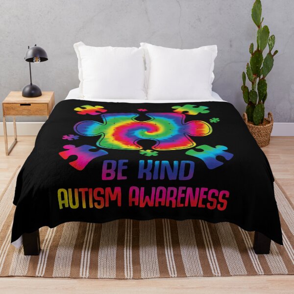 Item preview, Be Kind Autism Puzzle Pieces Tie Dye Autism Awareness designed and sold by HaaChris-Artis.