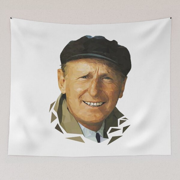 Item preview, My Favorite People Bourvil Light Blue Mosaic Portrait Music Vintage designed and sold by Tomacdonald49.