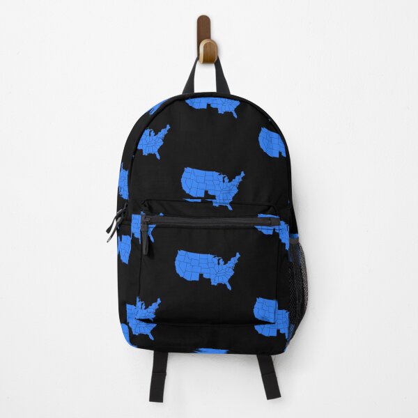 Item preview, America Without Texas, USA with Texas Missing, Blue designed and sold by artfulnotebook.
