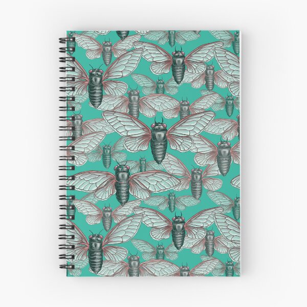Item preview, Cicada Swarm in Teal designed and sold by stephsmith.