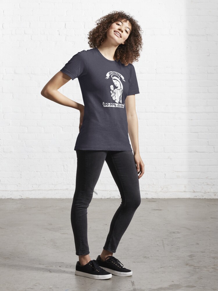 Thumbnail 4 of 7, Essential T-Shirt, Abstinence... 99.99% Effective designed and sold by TeesBox.