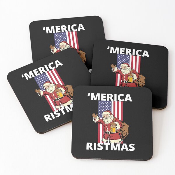Item preview, FUNNY MERRY CHRISTMAS MERICA RISTMS UGLY XMAS designed and sold by sobriowslen.