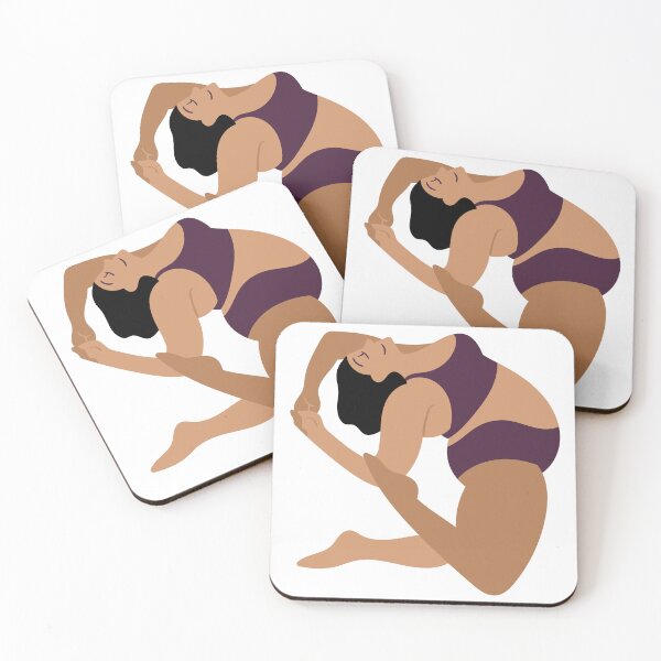 Item preview, Eka Pada Rajakapotasana - Pigeon Pose Yoga designed and sold by antevasinart.