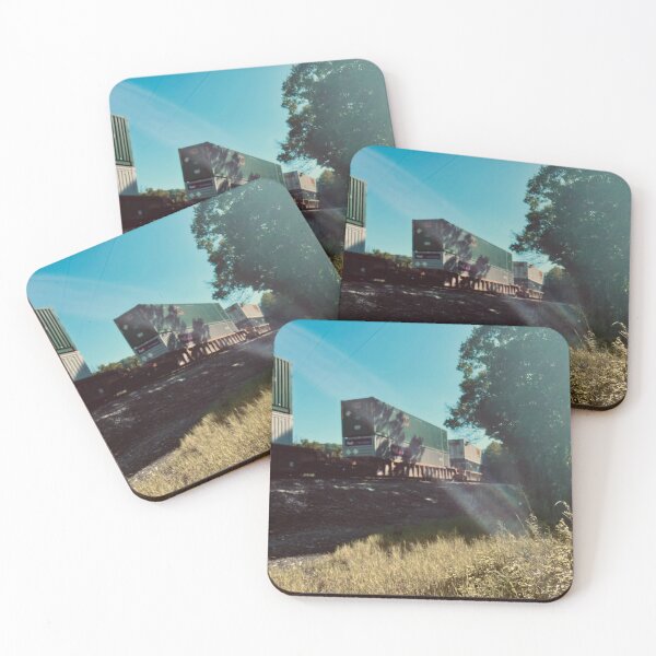 Item preview, Green train cars designed and sold by Death-byart.