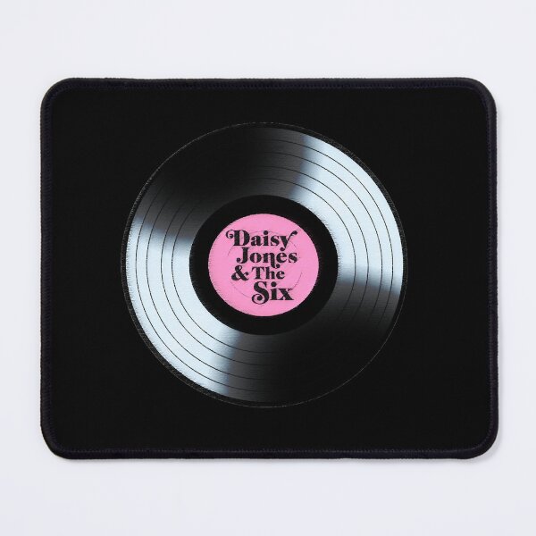 Item preview, Daisy Jones and The Six Black Retro Vinyl Disc   designed and sold by MyKnitCroh.