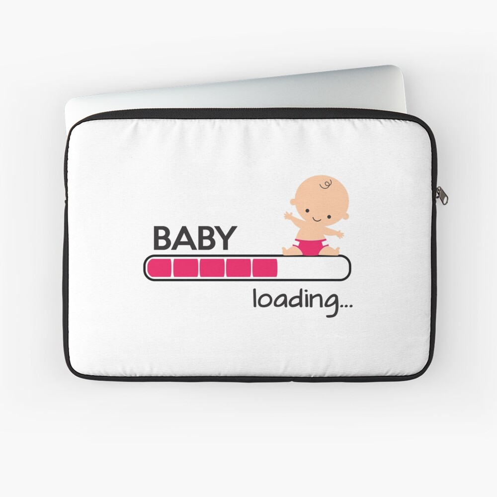 Baby Loading Laptop Sleeve By Nektarinchen Redbubble