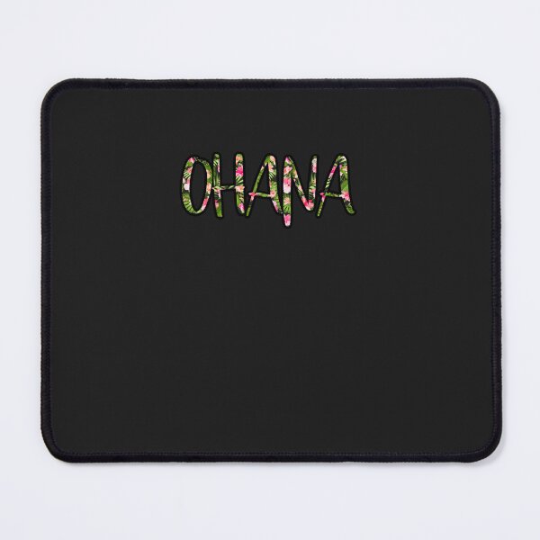 Item preview, Ohana Tropical Flowers Text Design Classic designed and sold by zadinabxho.