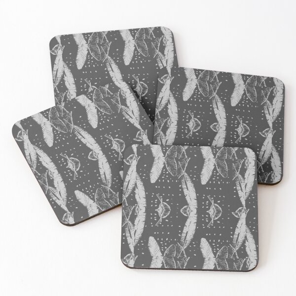 Item preview, Feathers in black designed and sold by andrasdesignssss.