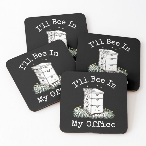 Item preview, I'll Bee In My Office - Beekeeper Funny Beekeeping designed and sold by ujgbnx.