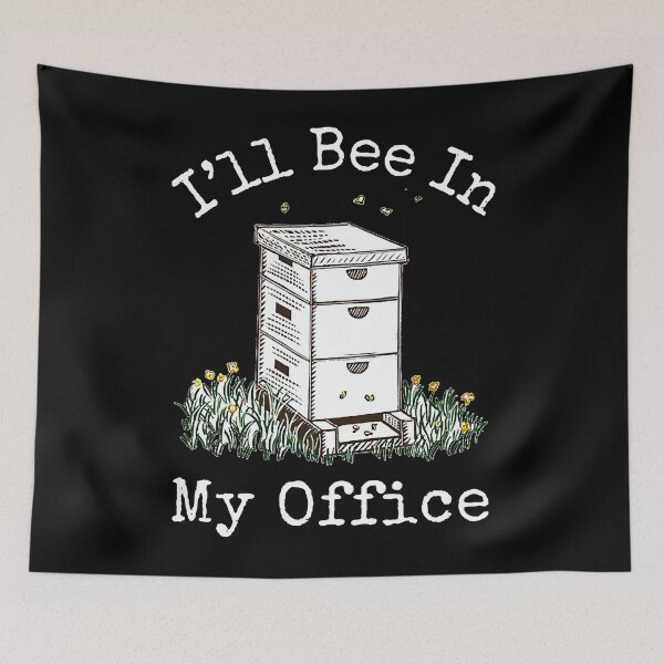 Item preview, I'll Bee In My Office - Beekeeper Funny Beekeeping designed and sold by ujgbnx.