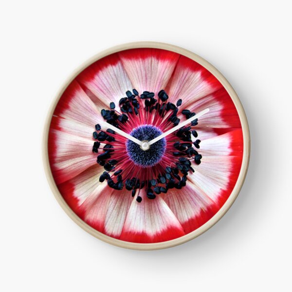 Red bloom Clock