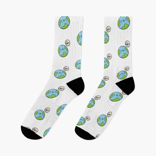 Item preview, Kawaii Earth and Moon designed and sold by kawaiilife.