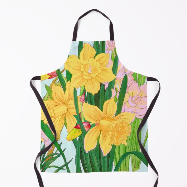 Item preview, Remix Japanese Woodblock Painting of Daffodil by Tanigami Konan. designed and sold by Tamas Das.