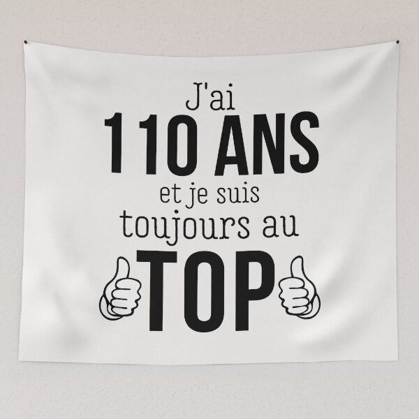 Item preview, I'm 110 years old and I'm still on top gift, humorous birthday gift designed and sold by lapolonaise.