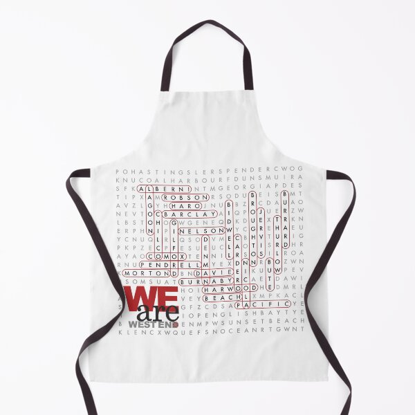 Item preview, West End WordSearch and Map designed and sold by WeAreWestEnd.