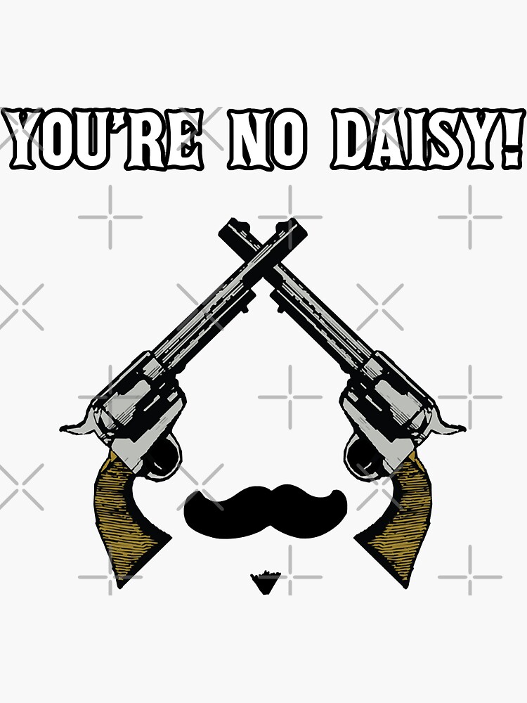 "Pink johnny cash cover Youre No Daisy" Sticker for Sale by