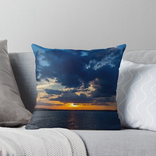 Item preview, Lavon Lake Blue and Yellow Sunset in Princeton Texas designed and sold by Peter Stawicki.