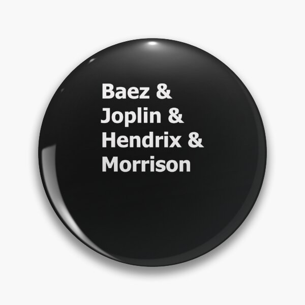 Item preview, Baez & Joplin & Hendrix & Morrison Classic designed and sold by plakkewsregnku.