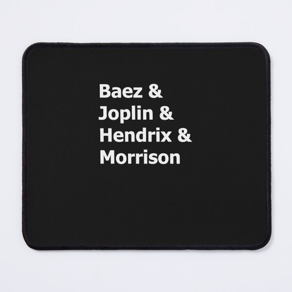 Item preview, Baez & Joplin & Hendrix & Morrison Classic designed and sold by plakkewsregnku.