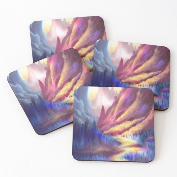 Item preview, Color Changing Landscape Illustration designed and sold by cherry-x-art.