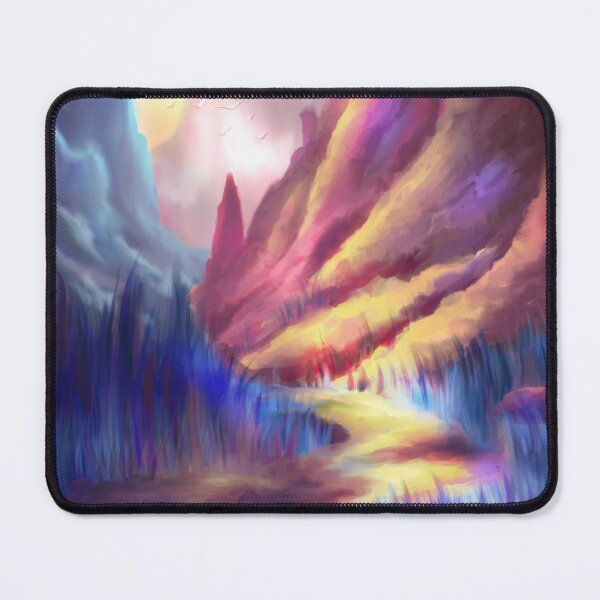 Item preview, Color Changing Landscape Illustration designed and sold by cherry-x-art.