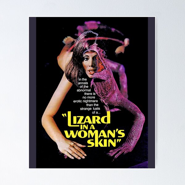 Item preview, Gifts For Men A Lizard in a Woman's Skin 1971 designed and sold by ChristianePires.