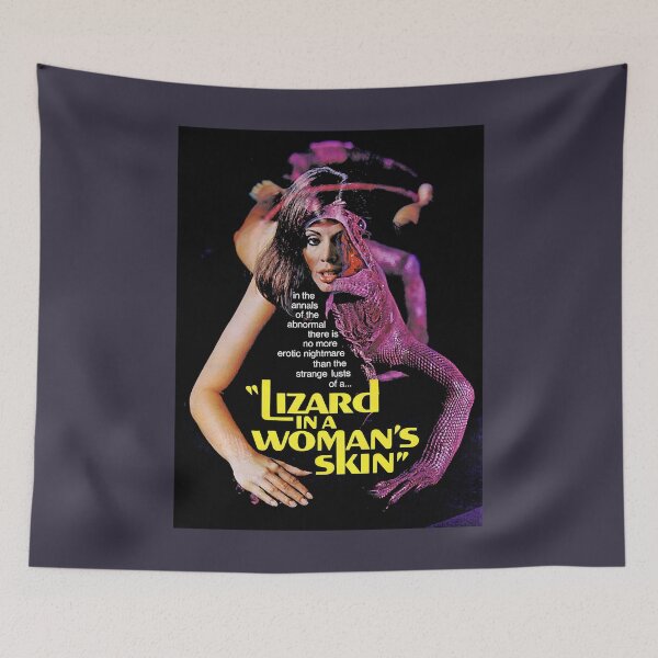Item preview, Gifts For Men A Lizard in a Woman's Skin 1971 designed and sold by ChristianePires.