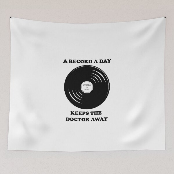 Item preview, a record a day keeps the doctor away 33 1/3 rpm designed and sold by Hans-Rollschuh.