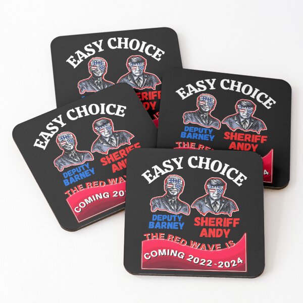 Item preview, Bidenflation Easy Choice Deputy Barney Sheriff Andy designed and sold by WoodburyLake.