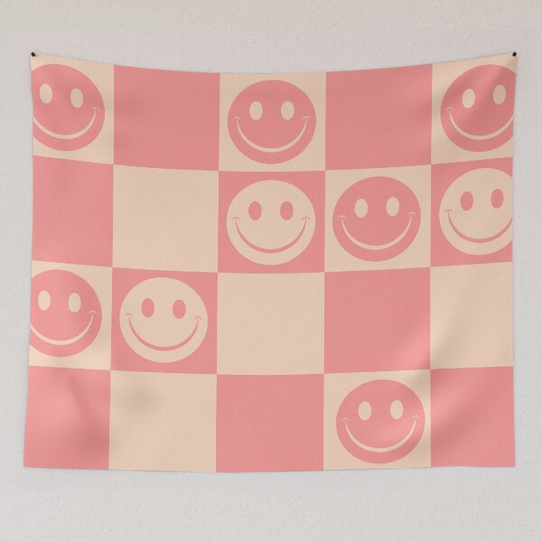 Item preview, Smiley Checkered Retro designed and sold by MaiZephyr.