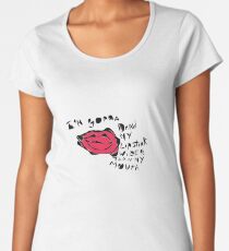 Fake Happy Lipstick Women's Premium T-Shirt