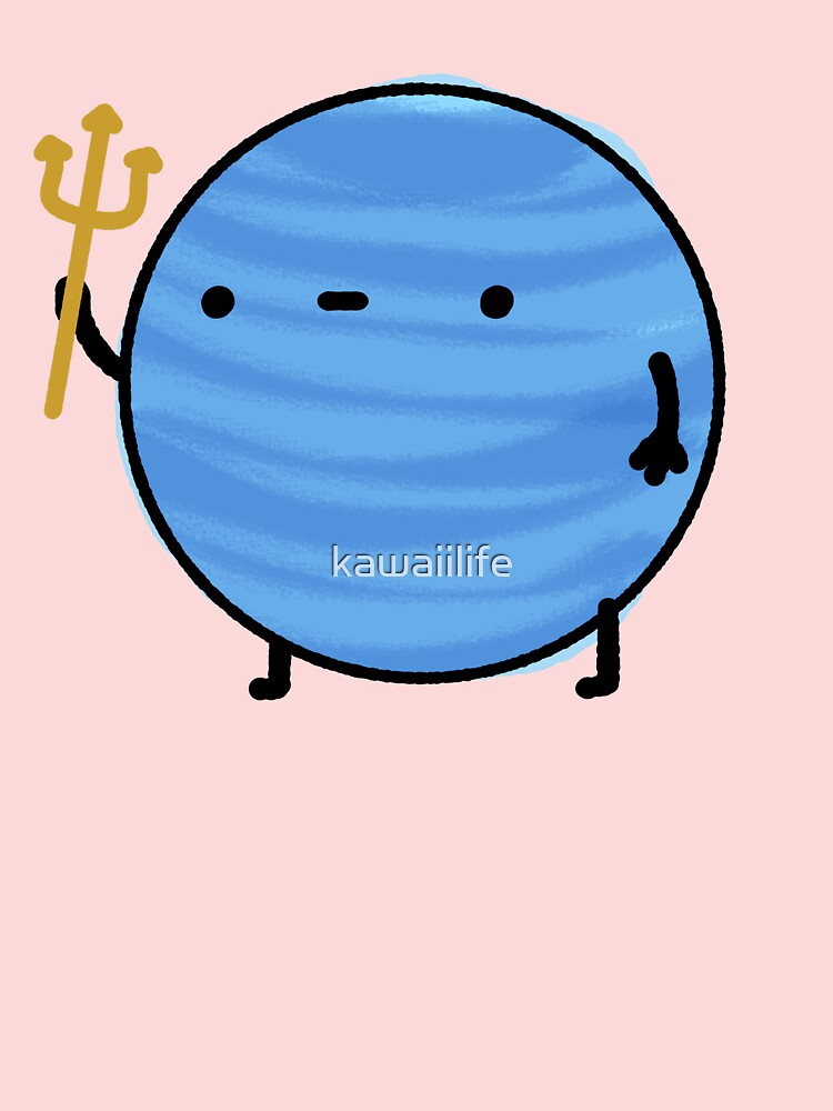 Kawaii Neptune Planet Kids T-Shirt for Sale by kawaiilife