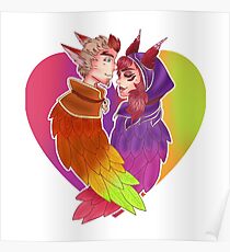 Póster Xayah y Rakan