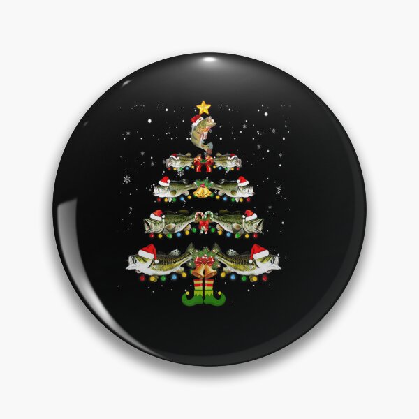 Item preview, FUNNY FISHING SANTA HAT CHRISTMAS TREE MERRY FISHMAS PAJAMA designed and sold by sobriowslen.