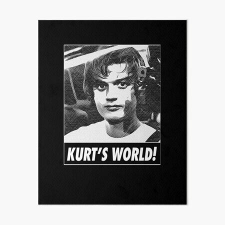 kurt kunkle, spree, joe keery, KURT'S WORLD Poster for Sale by Grafik0