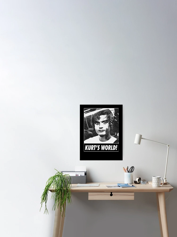 kurt kunkle, spree, joe keery, KURT'S WORLD v5 Poster for Sale by  Grafik0