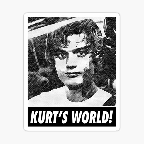 Kurt Kunkle Driver License Spree Joe Keery Sticker for Sale by