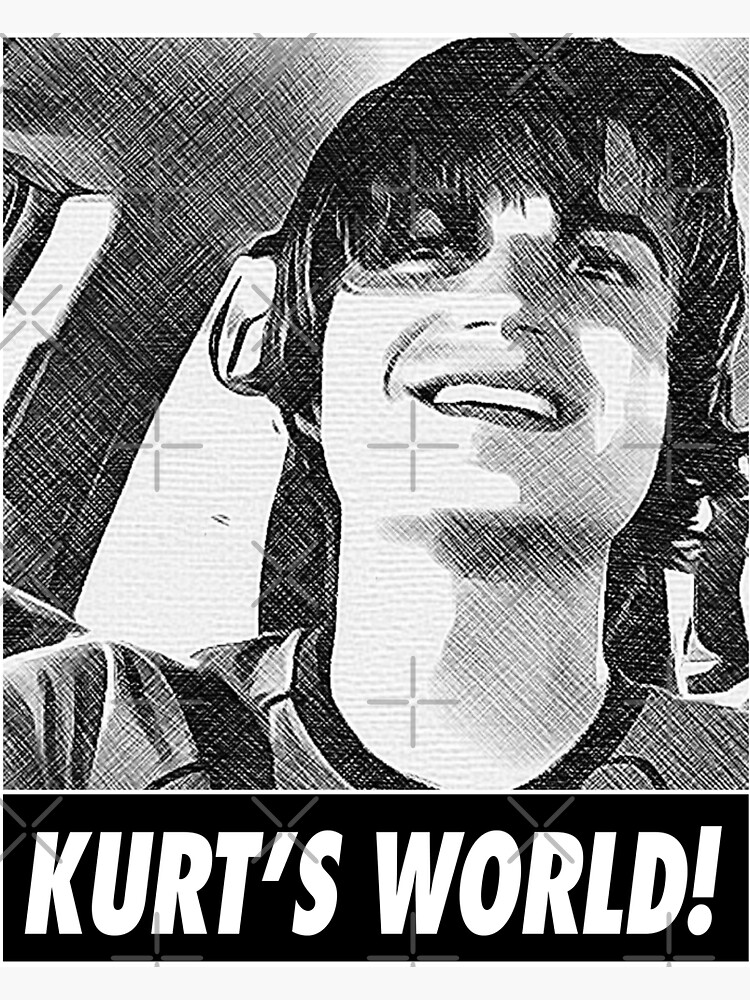 kurt kunkle, spree, joe keery, KURT'S WORLD Poster for Sale by Grafik0