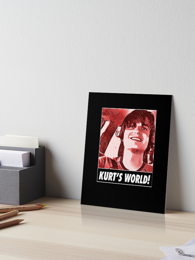 kurt kunkle, spree, joe keery, KURT'S WORLD v2 Poster for Sale by  Grafik0