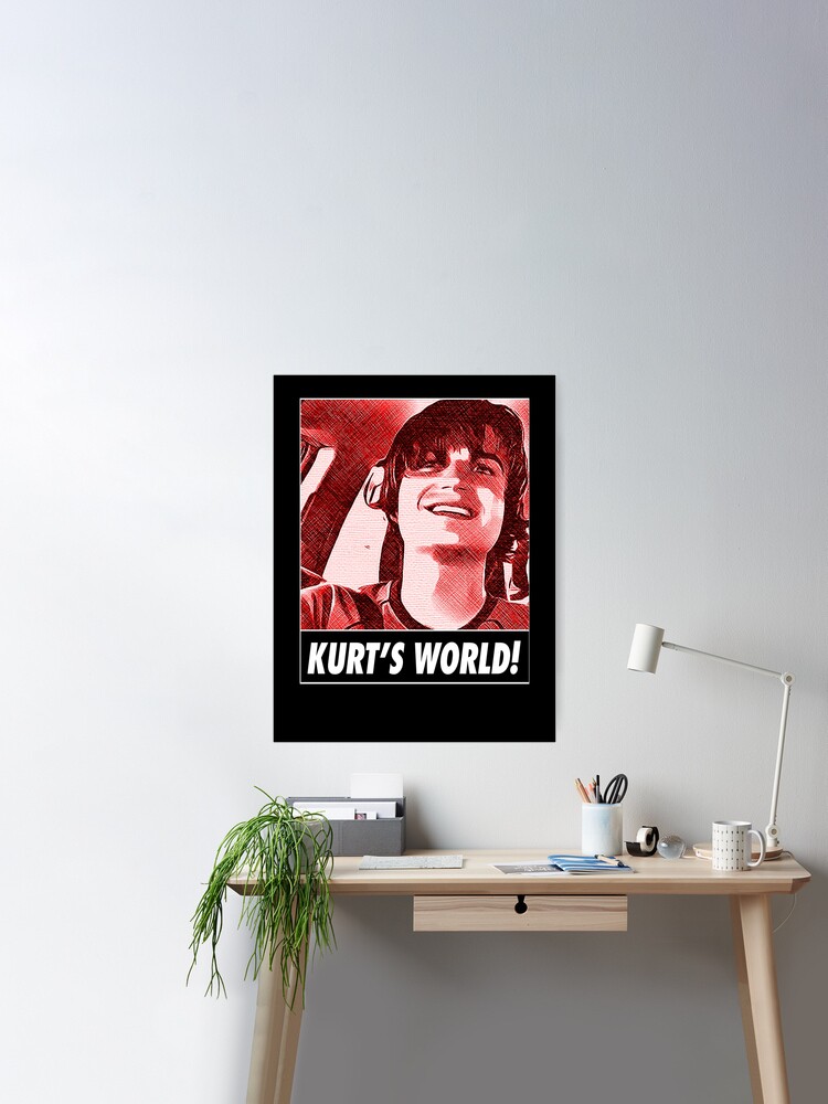 kurt kunkle, spree, joe keery, KURT'S WORLD v5 Poster for Sale by  Grafik0