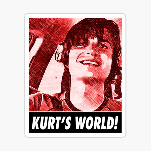 Kurt Kunkle Spree Sticker for Sale by palmwooddesigns